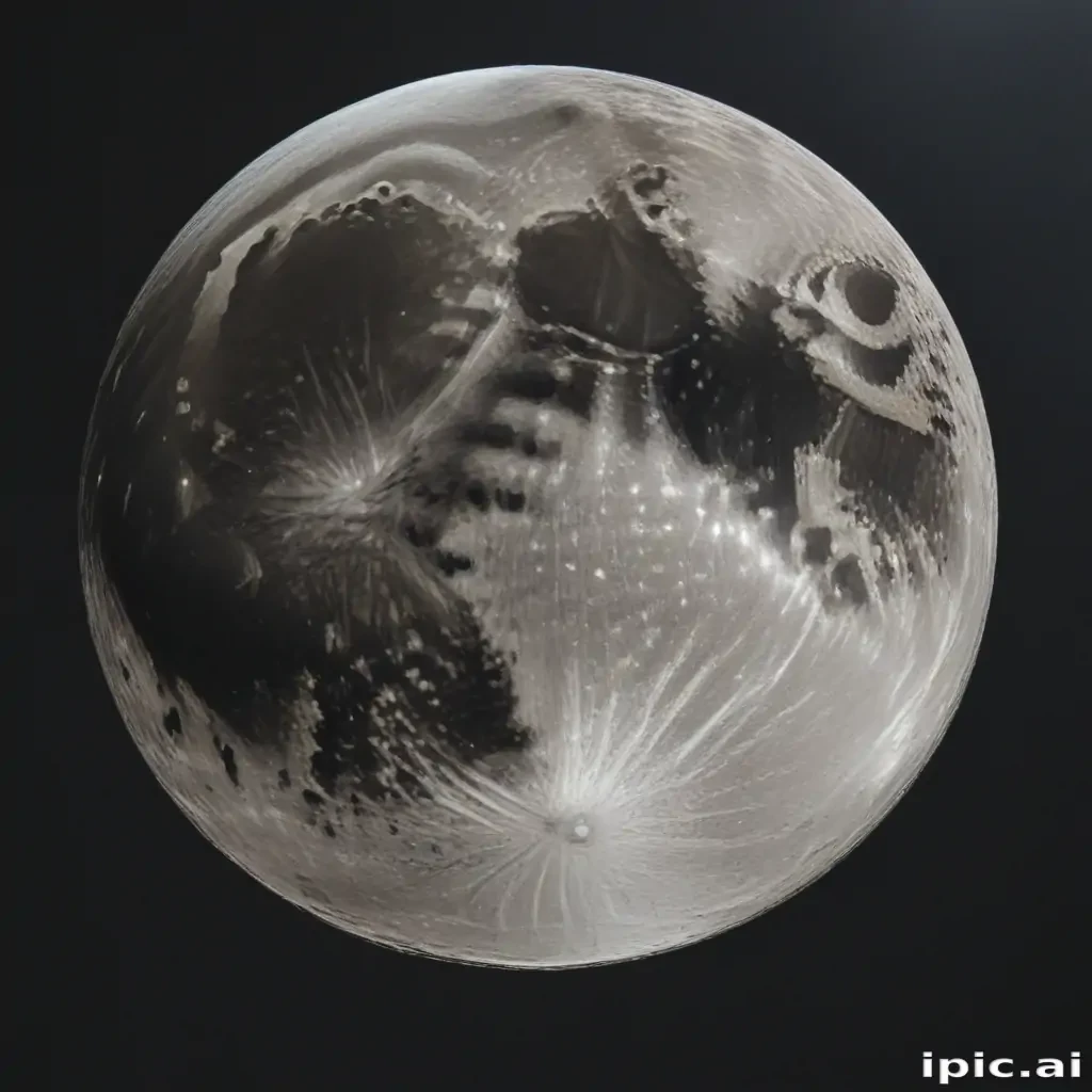 moon frawing