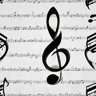 music note transparent