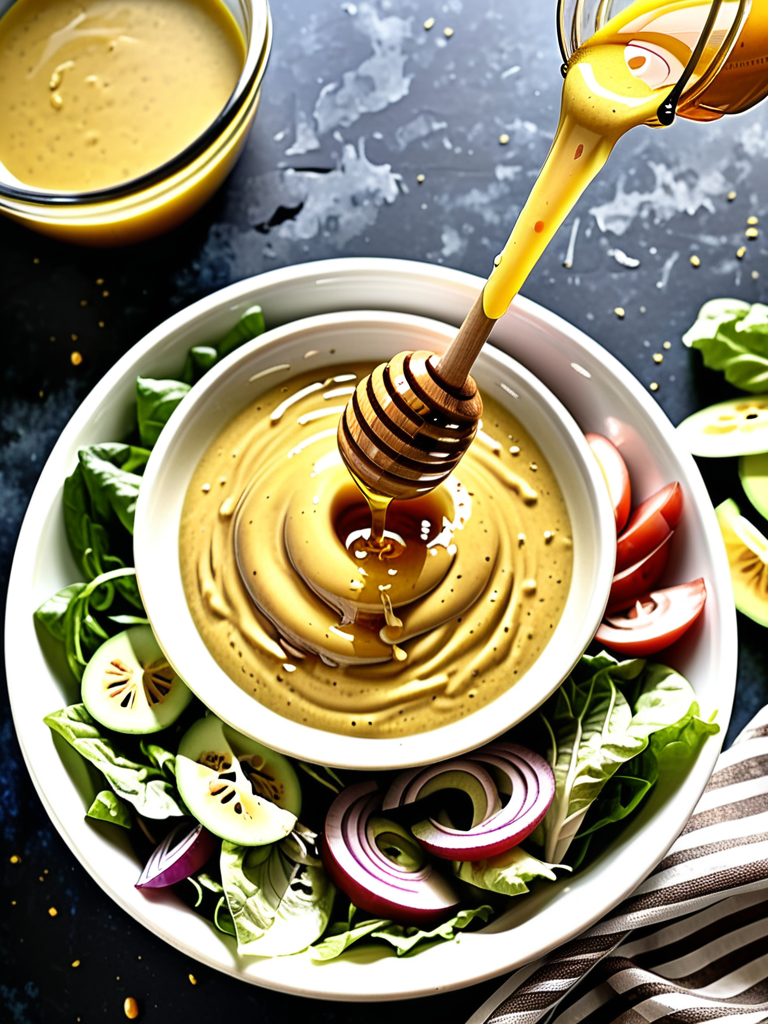 4 ingredient honey mustard dressing