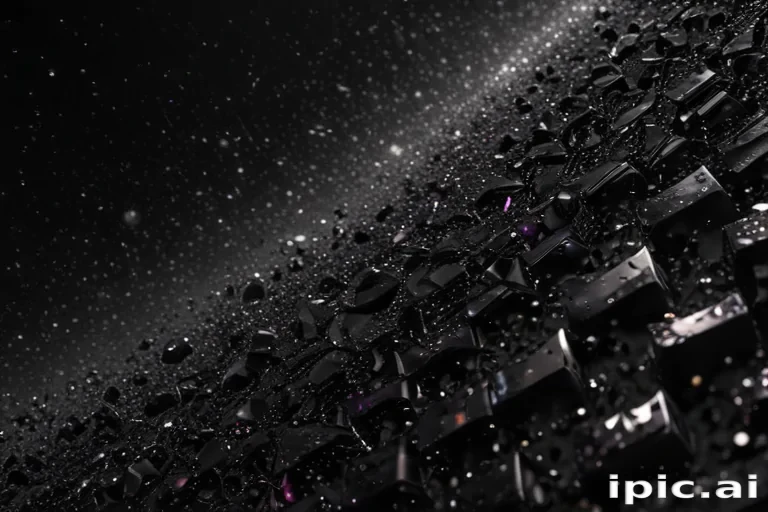 black and glitter background