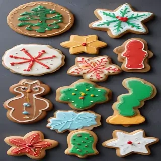 clip art christmas cookies