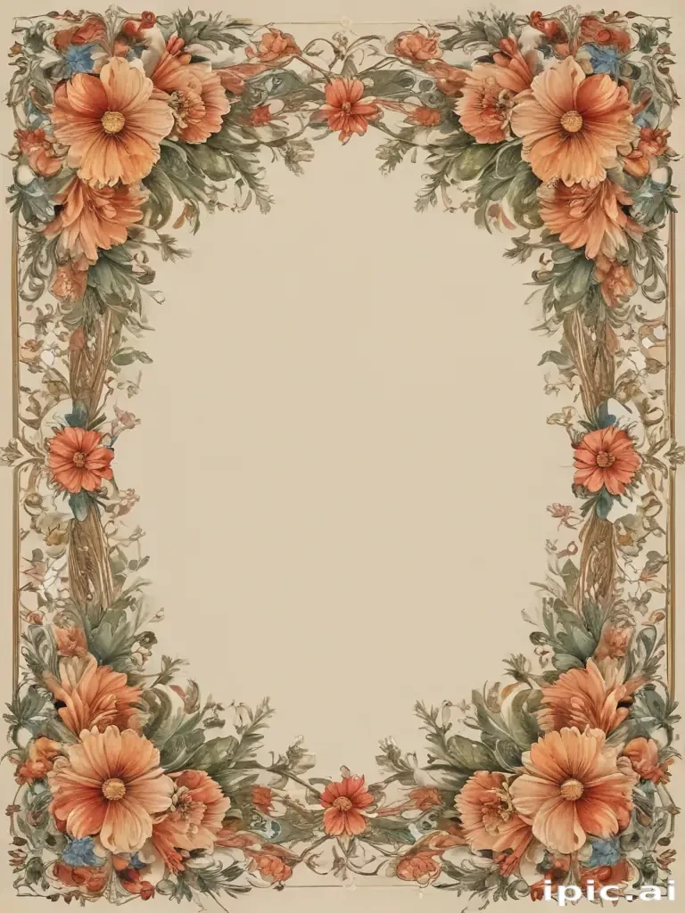 floral border png