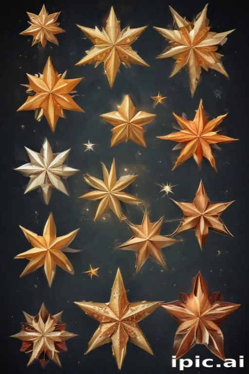christmas stars clip art