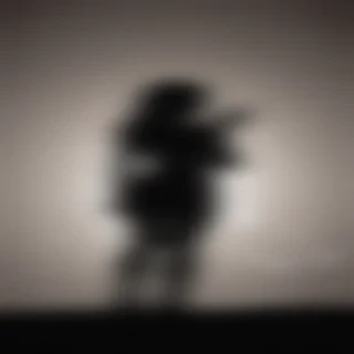 people silhouette png