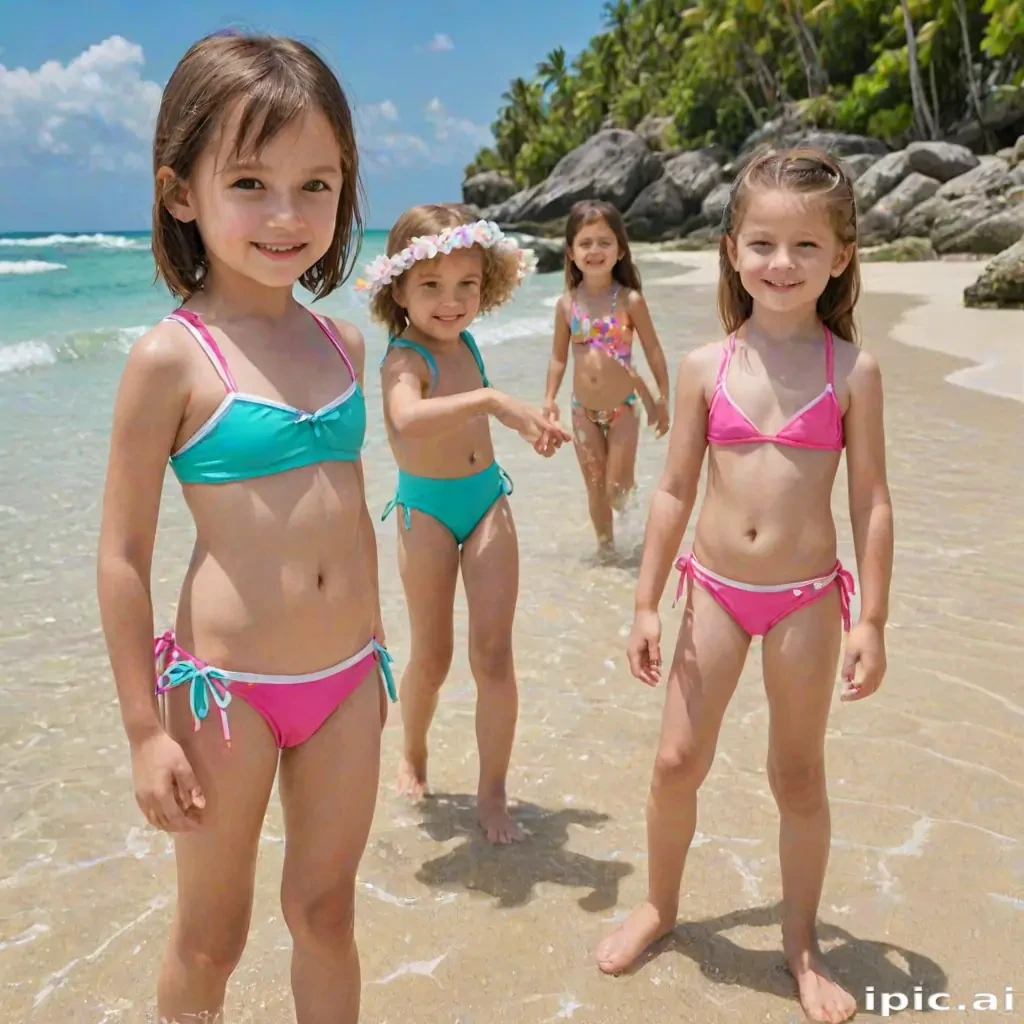 kids bikini ai