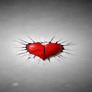 broken heart background