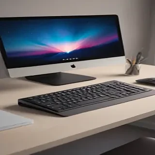 computer mockup