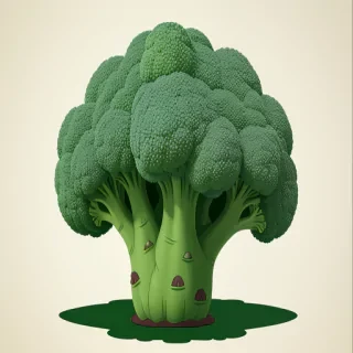 broccoli cartoon
