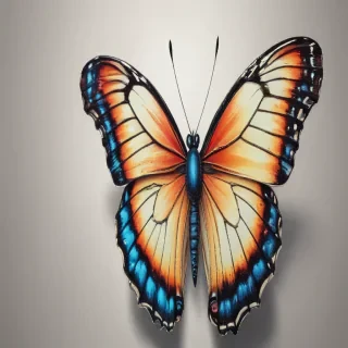 picture of a butterfly drawing