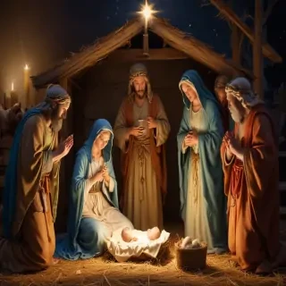 merry christmas nativity images free