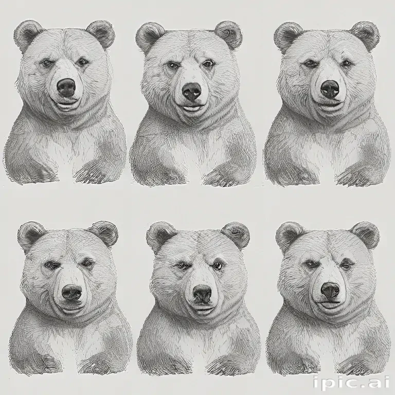 bear drawlings