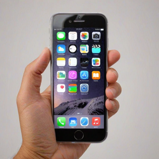 iphone with transparent background