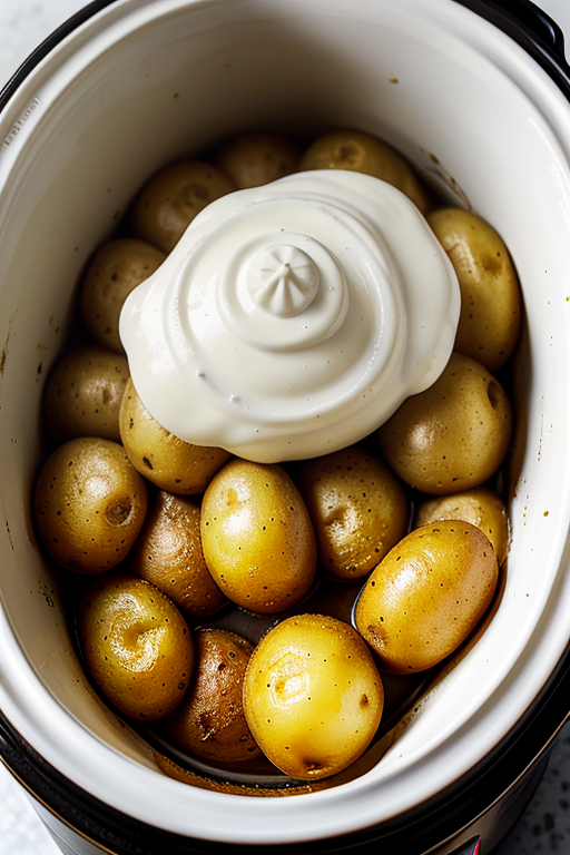 baking potatoes in crock pot without foil