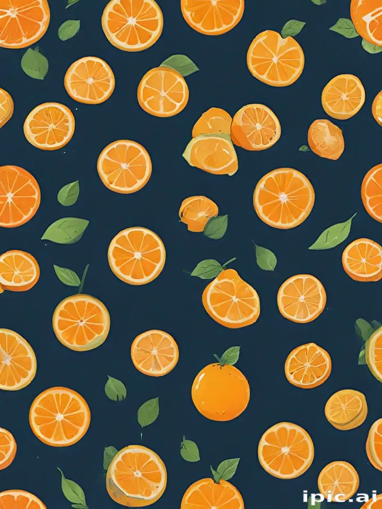 orange cute wallpaper