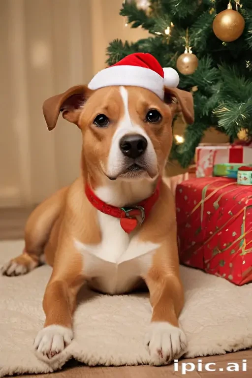 christmas dog pics