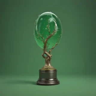 plain green bg