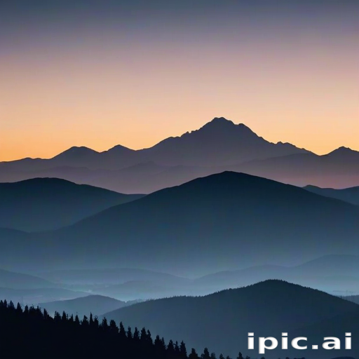mountain silhouette
