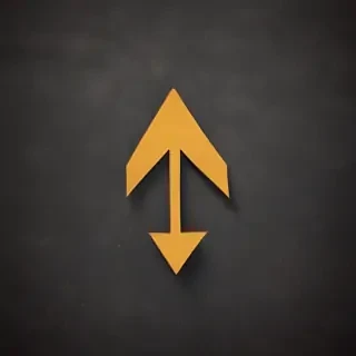 downward arrow