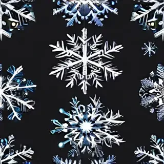 snowflakes clipart transparent background