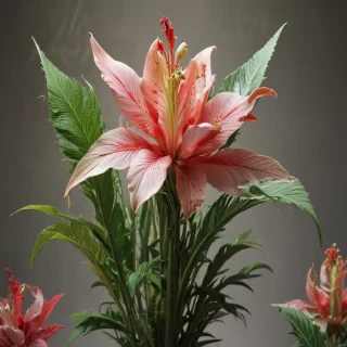 plant no background