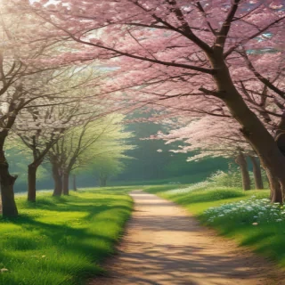 spring backgrounds aesthetic