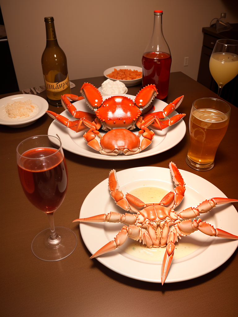what goes well with crab legs