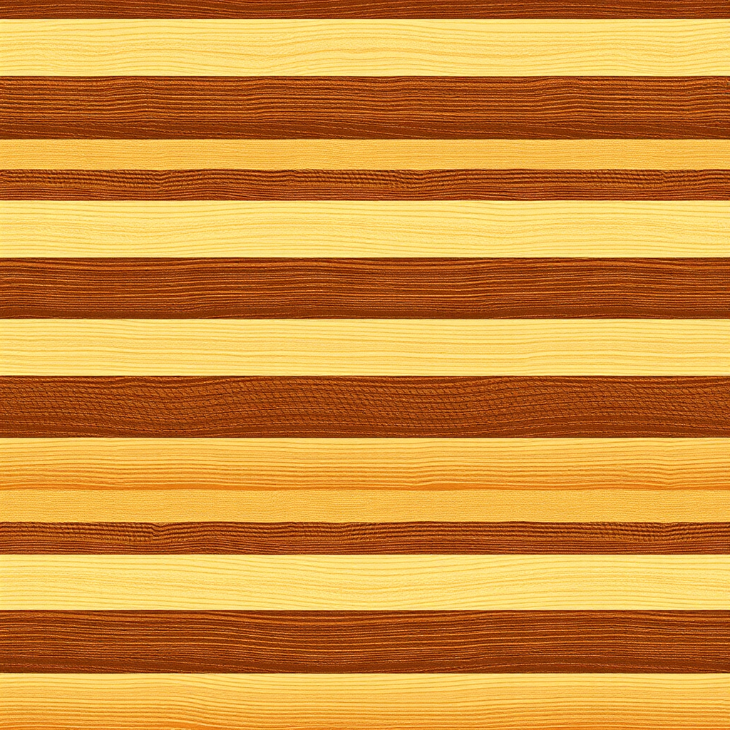 Create a seamless pattern of alternating horizontal stripes in warm beige and dark brown, with a texture resembling wooden planks, shot with a Canon EOS R5 at f/8, ISO 100, 50mm lens, using a macro view for enhanced detail.