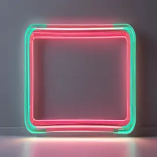 neon frame