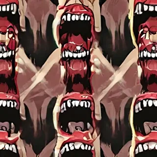 screaming background