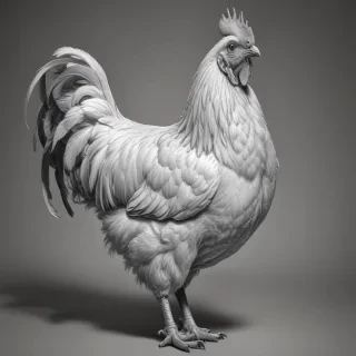 chicken drawing