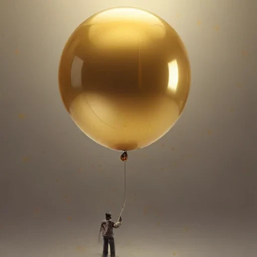 golden balloon