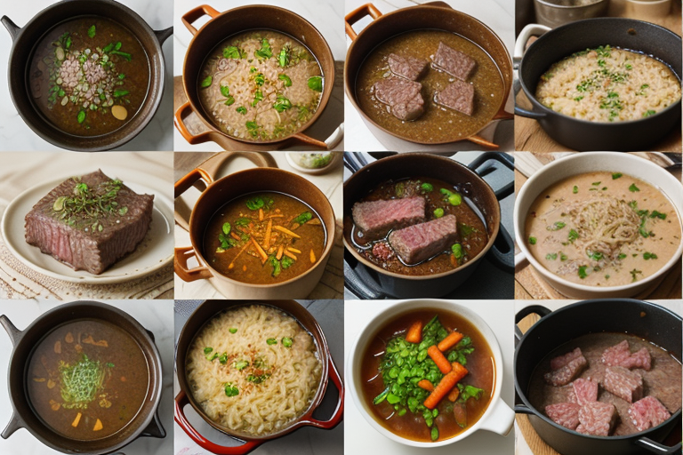 recipes made with beef stock