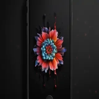 iphone black wallpaper