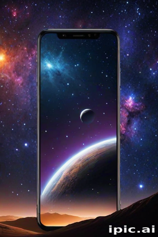 space background phone