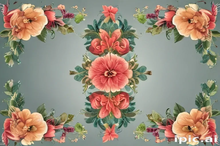 floral borders clipart