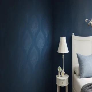 dark wallpaper blue