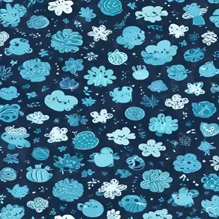 cute backgrounds blue