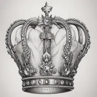 crown drawing