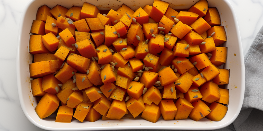 butternut and sweet potato roast
