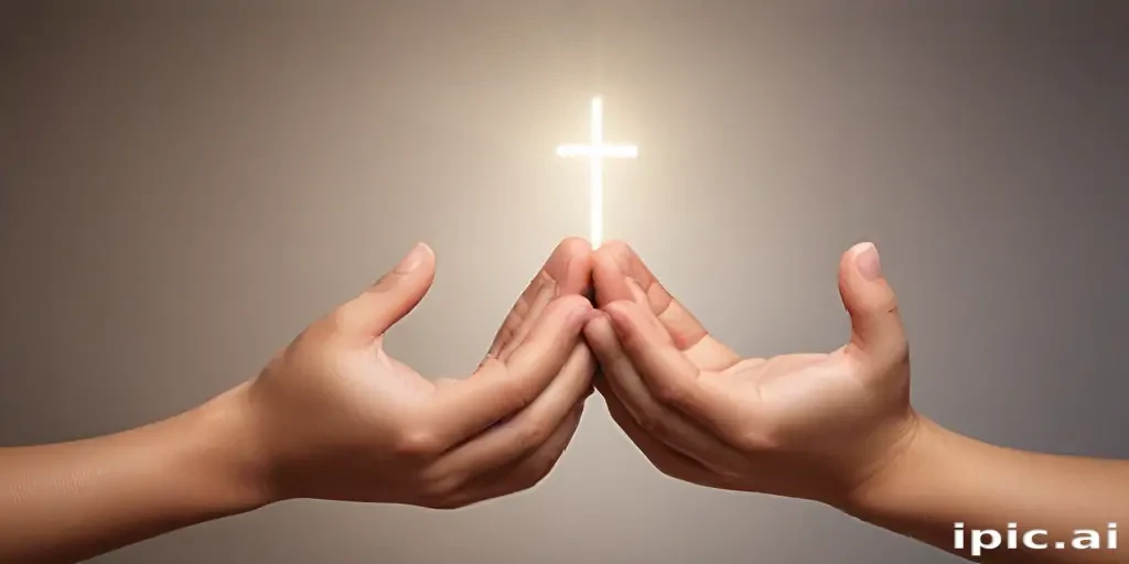 pray hands png