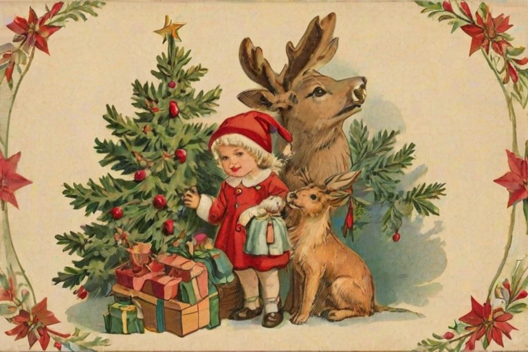 free printable vintage christmas pictures
