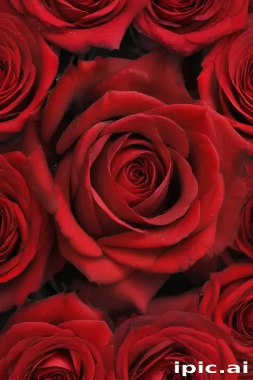red rose background