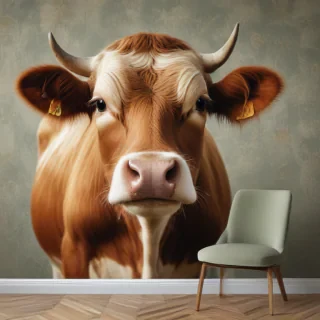 aesthetic cow print wallpaper