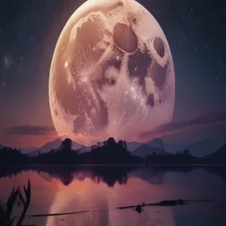 aesthetic moon wallpaper iphone