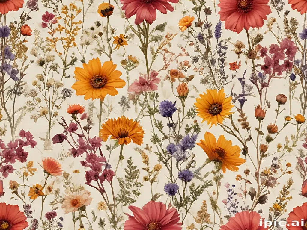 dried flowers png