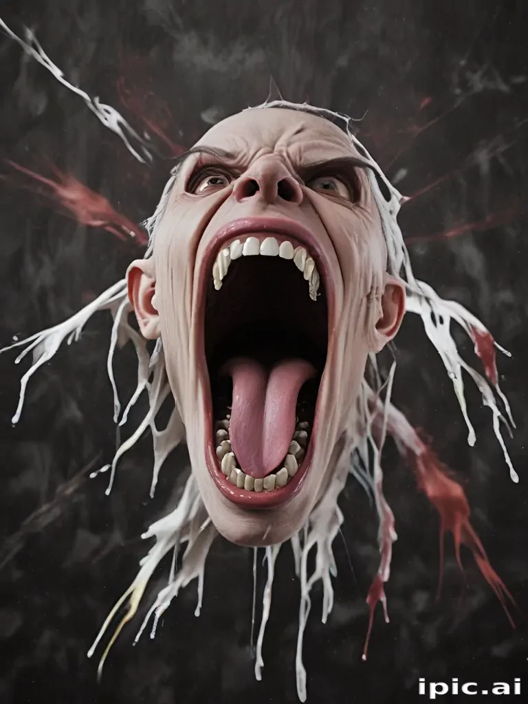 screaming background