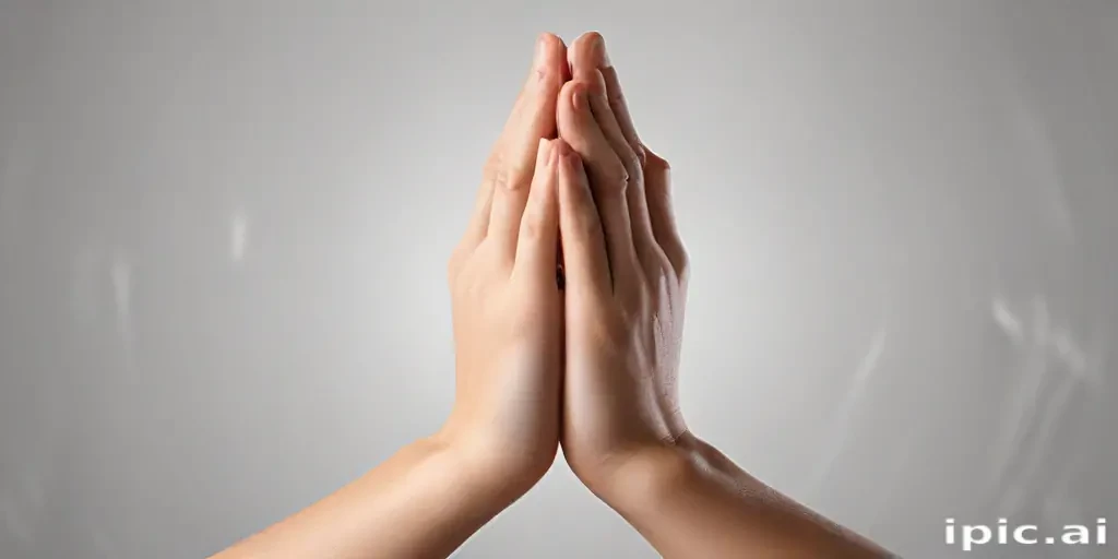 pray hands png