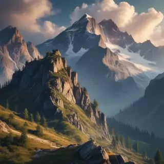 aesthetic mountain wallpaper