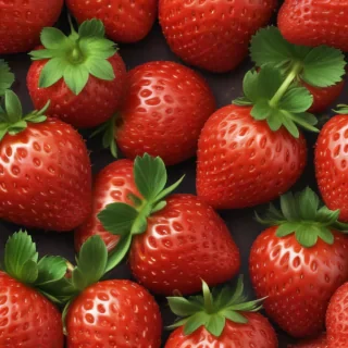 cute strawberry background