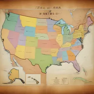 map of the usa states